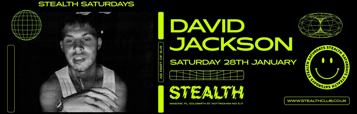 Stealth Saturdays With David Jackson tickets